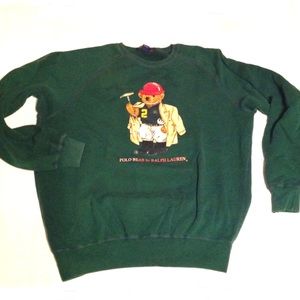 Vintage 90s POLO Bear - Sweat Shirt - Ralph Lauren
